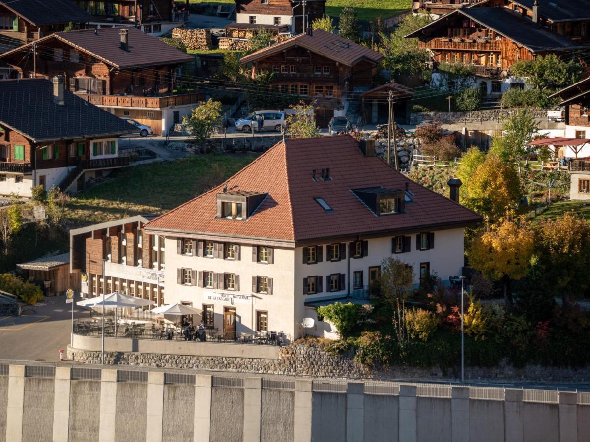 Hotel Wasserfall Jaun Bagian luar foto